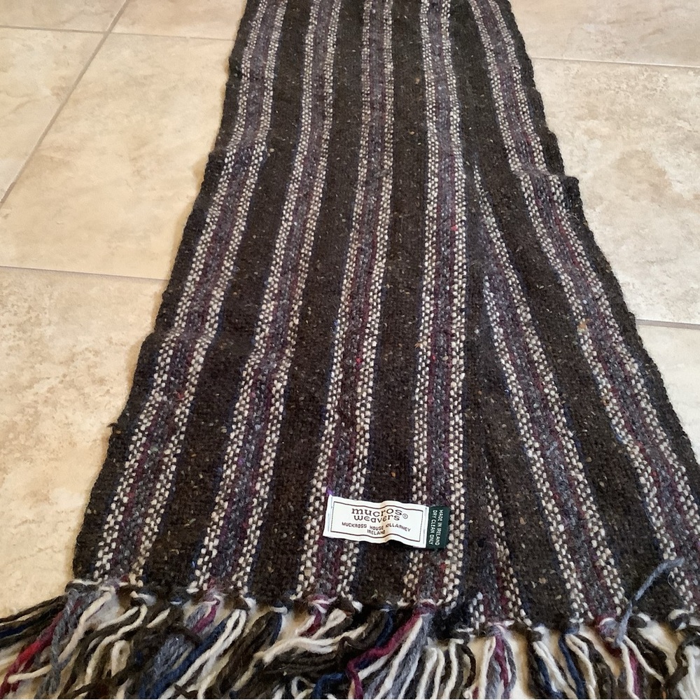 Mucros Weavers  wool and mohair scarf